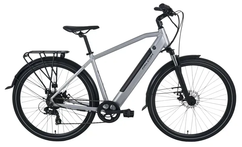 Falcon Horizon Low Step Electric Hybrid In Silver-6