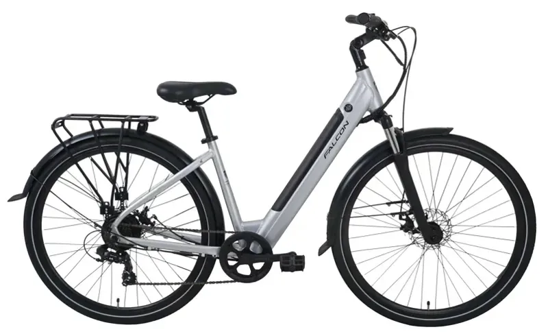 Falcon Horizon Low Step Electric Hybrid In Silver