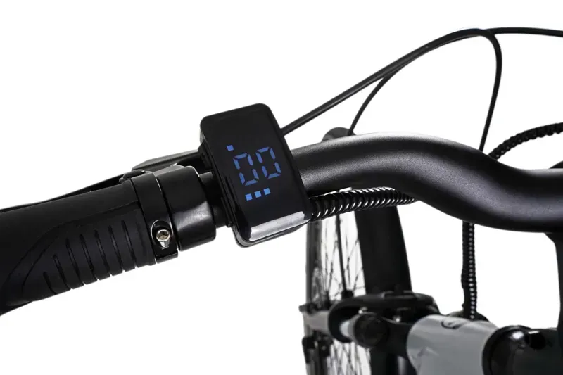 Falcon Horizon Low Step Electric Hybrid In Silver-3