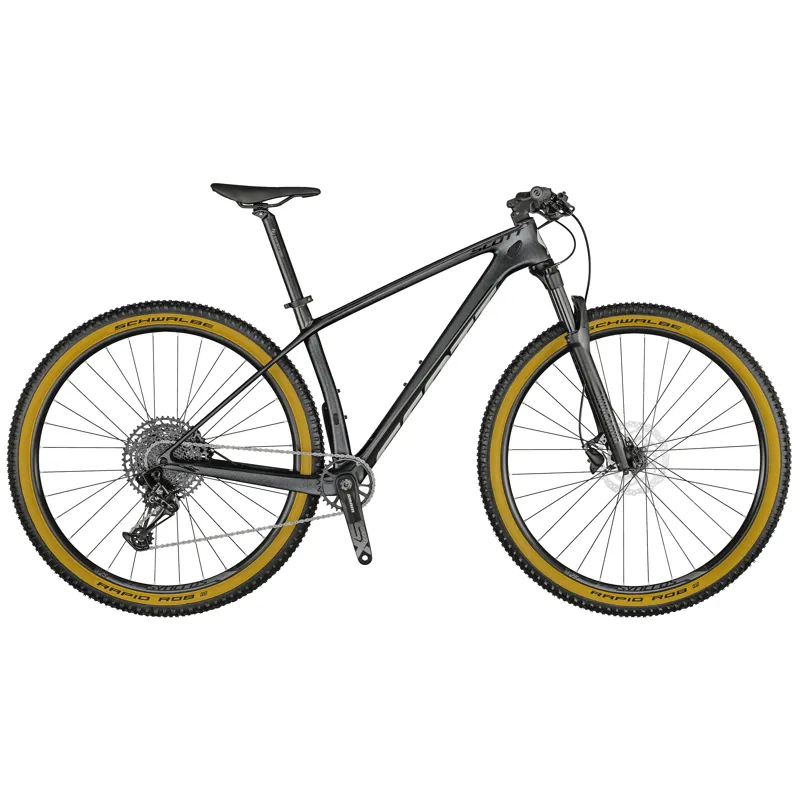 2021 Scott Scale 940 Carbon Hardtail Mountain Bike in Black