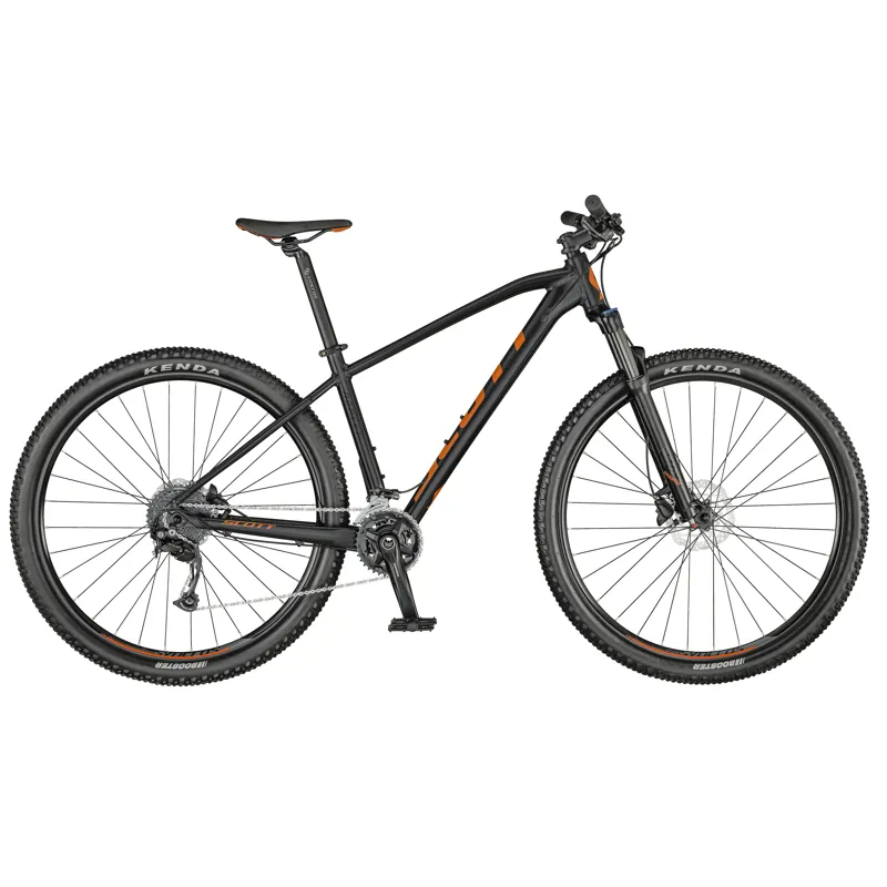2021 Scott Aspect 740 Hardtail Mountain Bike in Black 