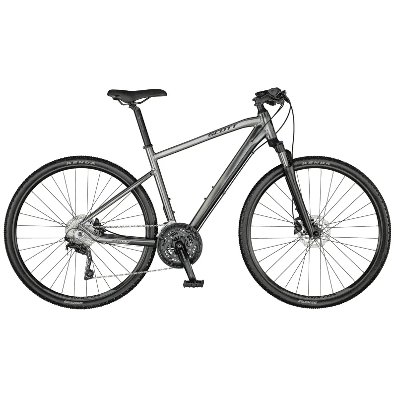 2021 Scott Sub Cross 20 Hybrid Bike in Silver
