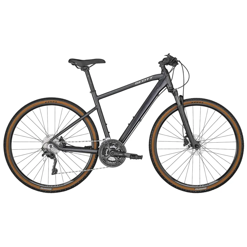 2022 Scott Sub Cross 10 Men's Hybrid Bike in Black