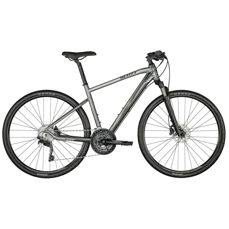 Scott Sub Cross 20 Hybrid Bike in Silver