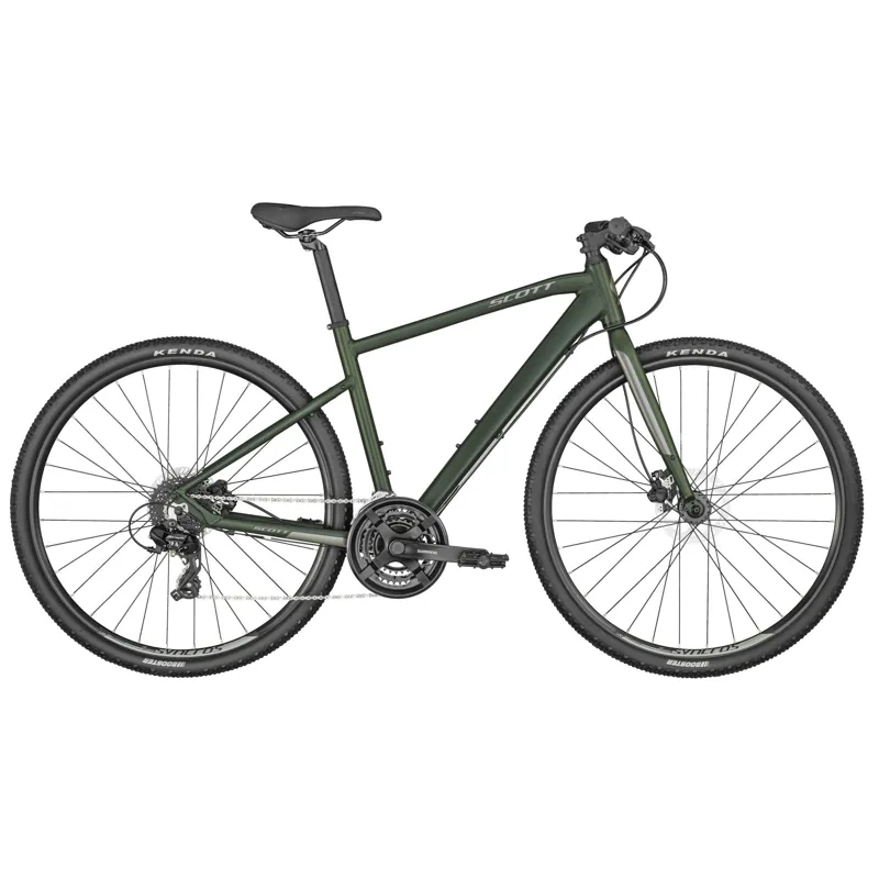 Scott Sub Cross 50 Hybrid Bike in Green