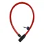 Oxford Hoop 4 4mm X 600mm Cable Lock in Red