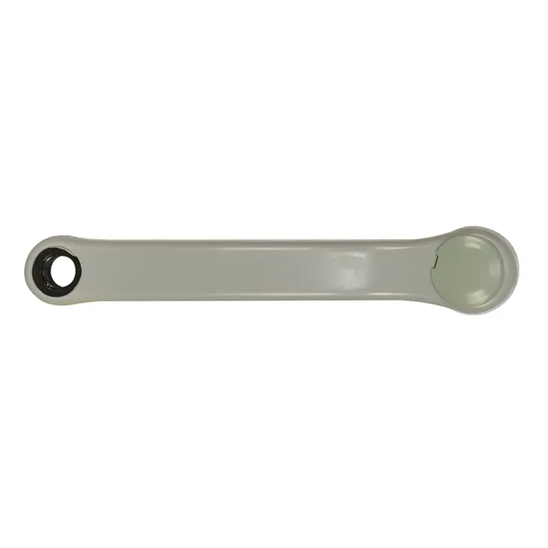 Oxford Plastic Coated Cotterless Steel 170mm LH Crankarm in Grey