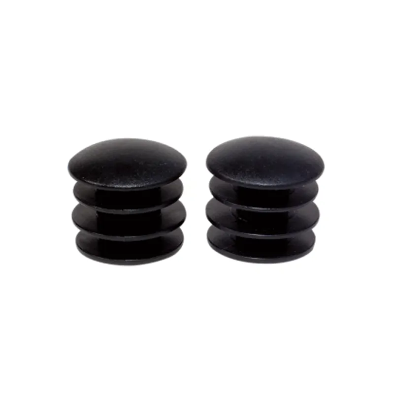 Weldtite Handlebar Head Plugs in Black