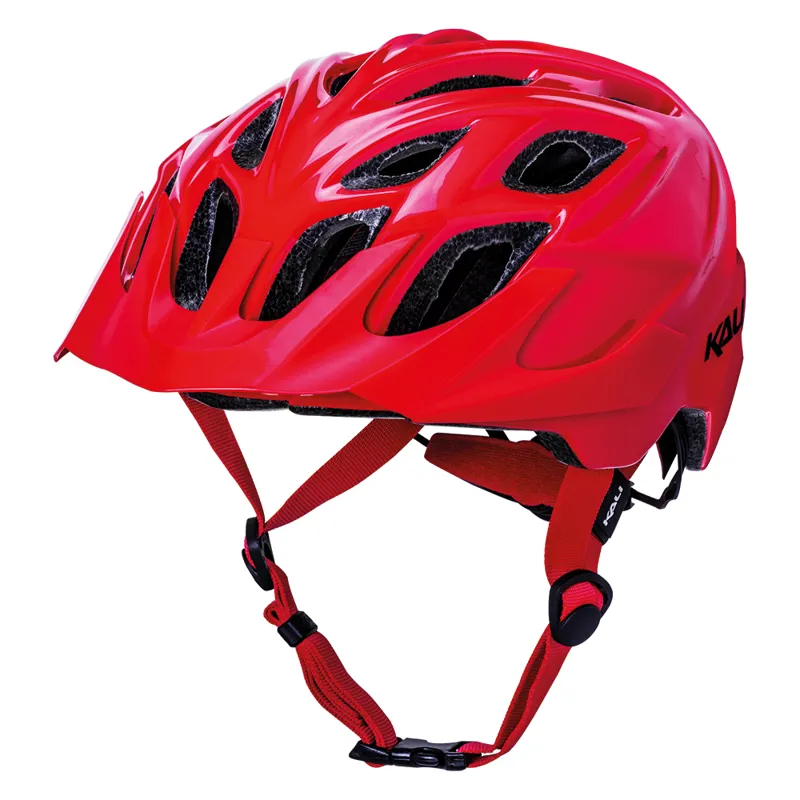 Kali Chakra Solo Helmet in Gloss Red