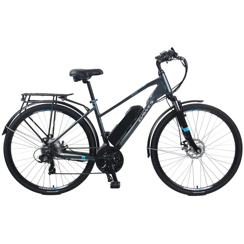 Dawes Mojav-E Electric Hybrid Bike in Grey