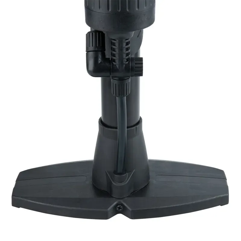 Oxford Airtrack Lite Floor Pump w/ Pressure Gauge in Black-1