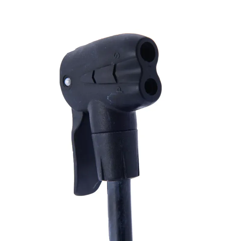 Oxford Airtrack Workshop Steel Floor Pump + Gauge in Black-2