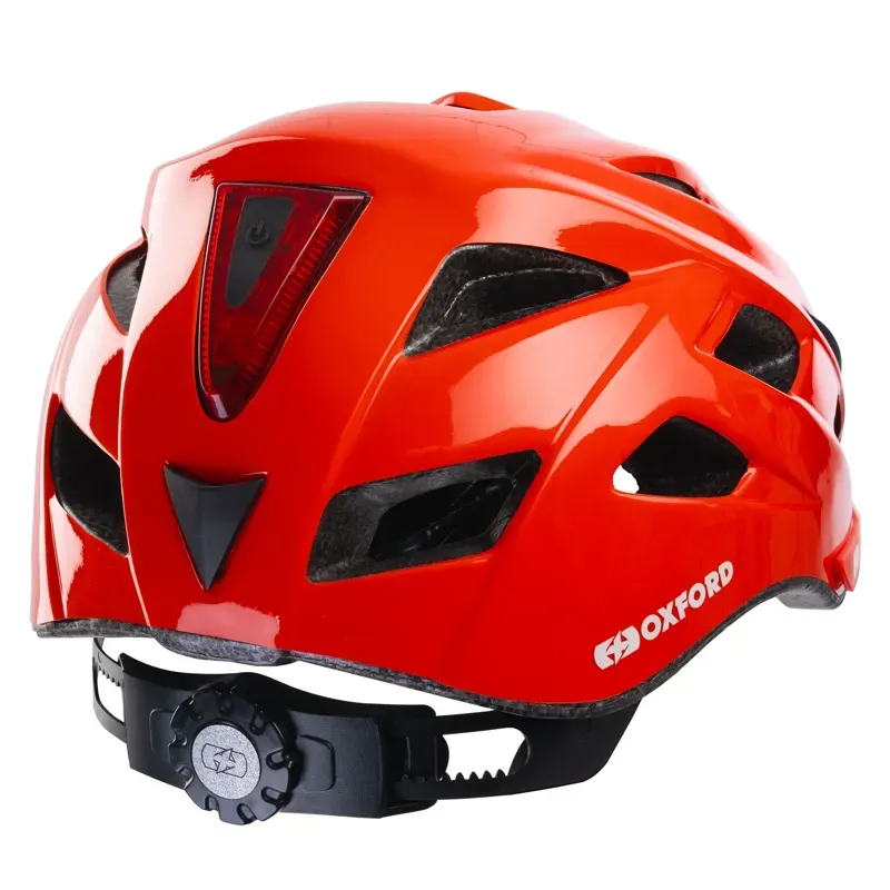 Oxford Metro-V Helmet in Gloss Red-1