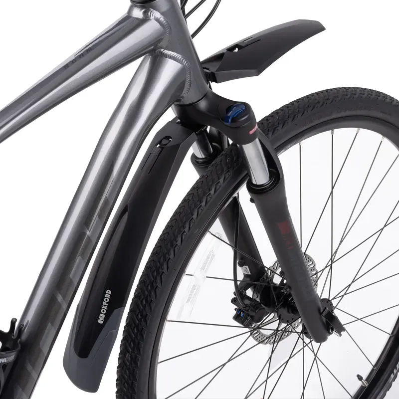 Oxford Mudstop Front MTB Mudguard in Black-4