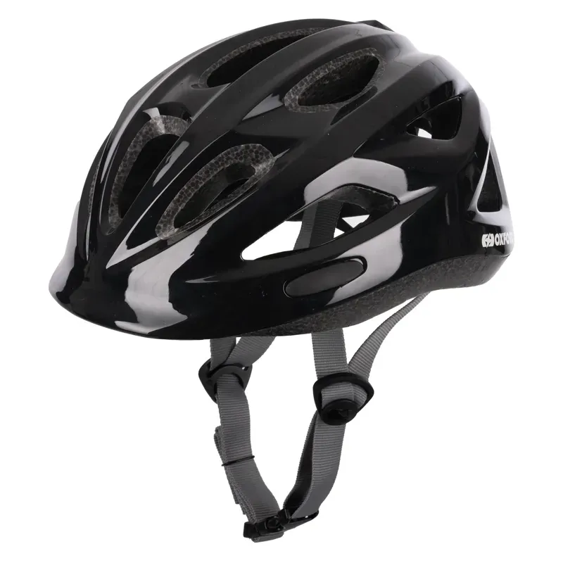 Oxford Zuno Junior Cycle Helmet in Gloss Black