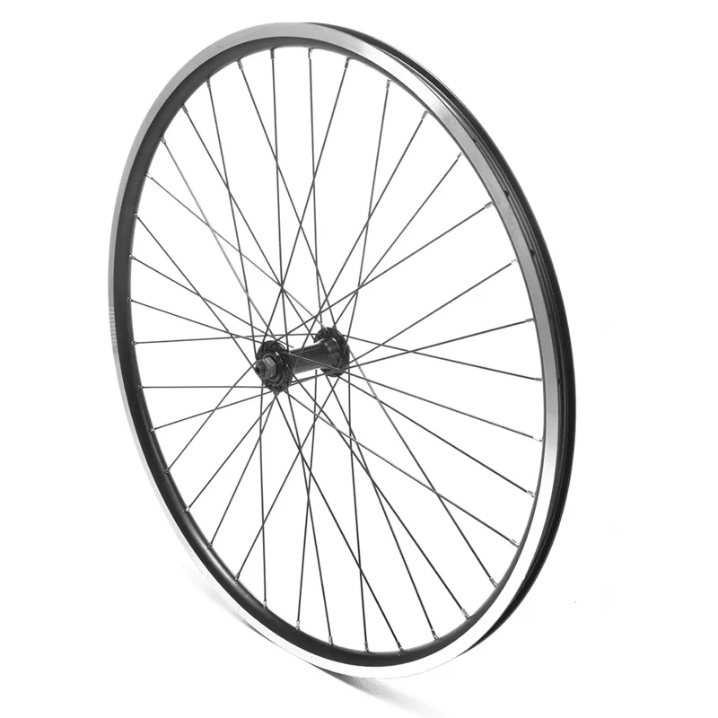Front Wheel 26' MTB Black Double Wall QR V- Brake