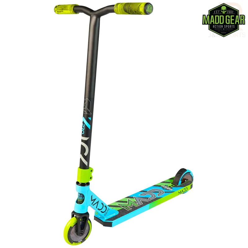 MADD GEAR KICK PRO V5 - BLUE/LIME