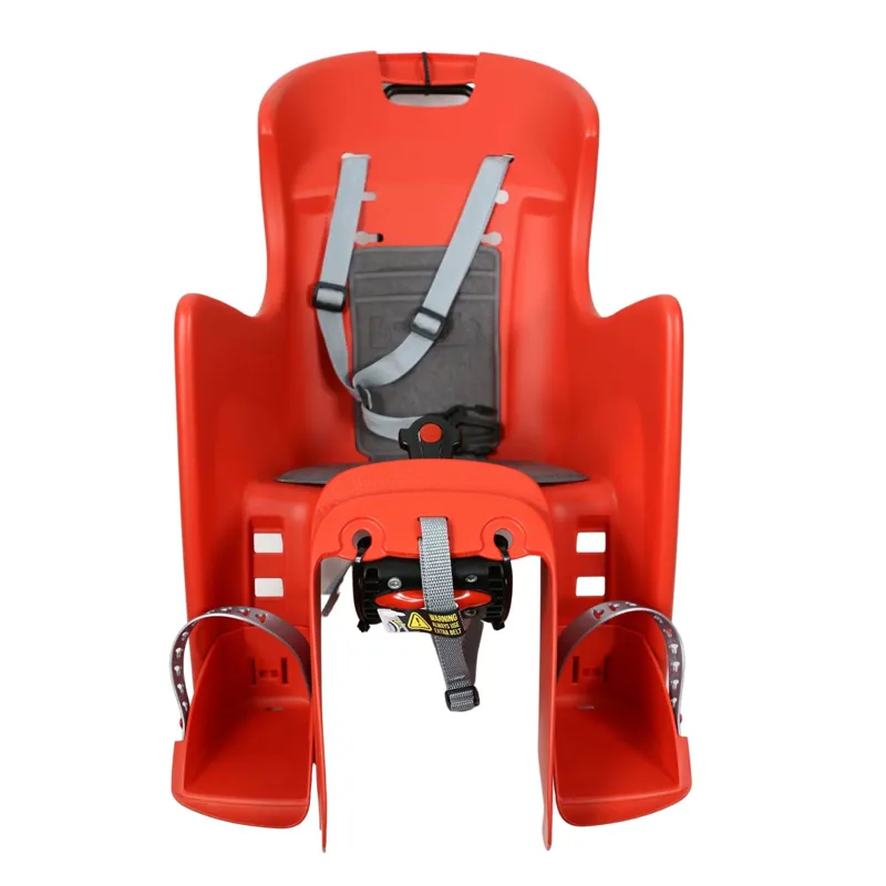 Raleigh Snug Seat Red frame mounted