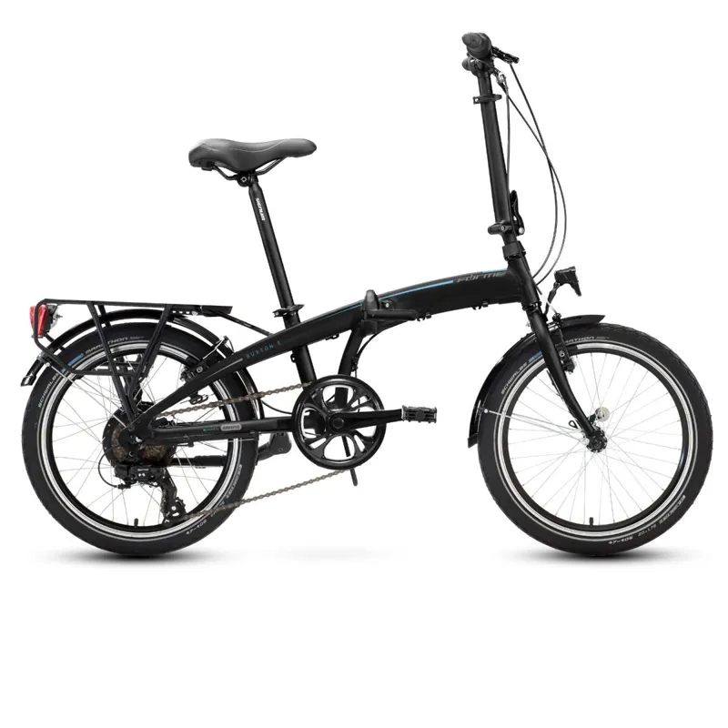 Forme Buxton Pro E Electric Folding Bike in Black