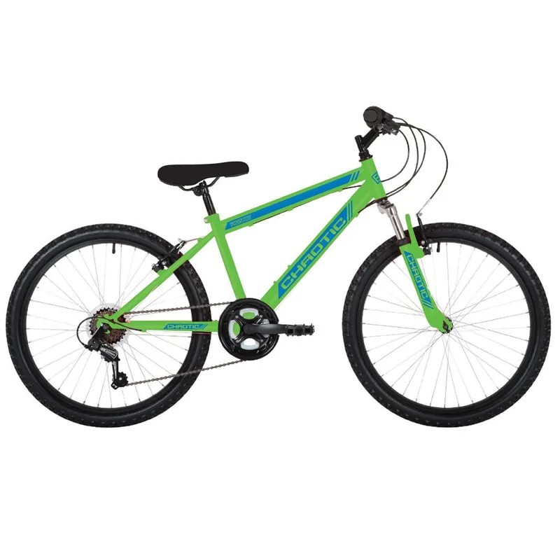 Freespirit Chaotic Wheel Junior Bike Green/ Blue Green/Blue 24