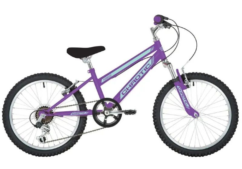 Freespirit Chaotic Wheel Junior Bike Purple/ Teal Purple/Teal 24
