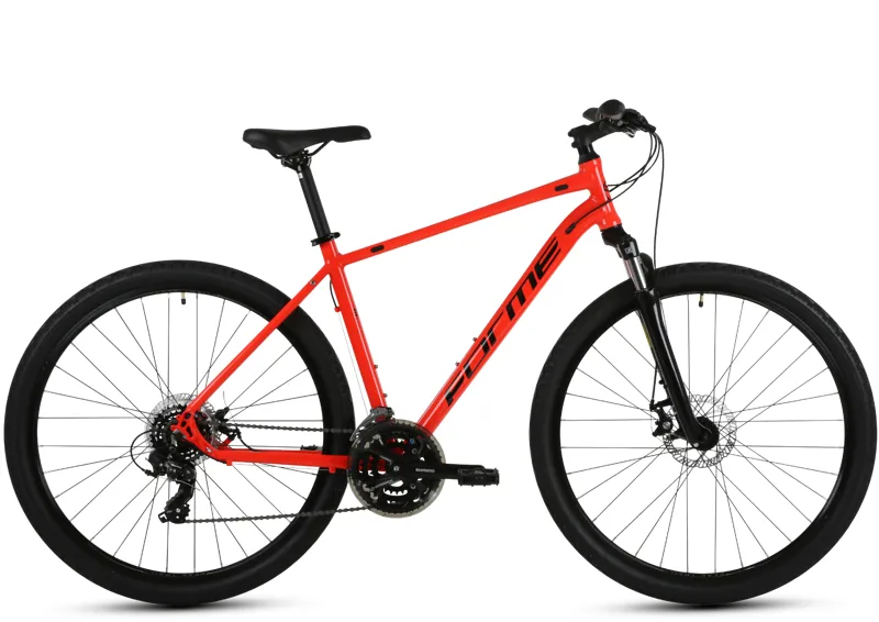 Forme Peak Trail 2 700c Hybrid Bike Gents Red