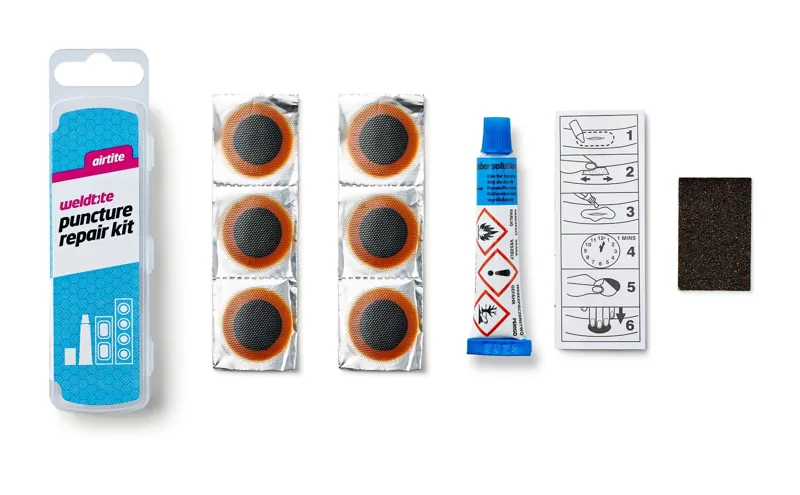 Weldtite Puncture Repair Airtite Kit Feather Edged 