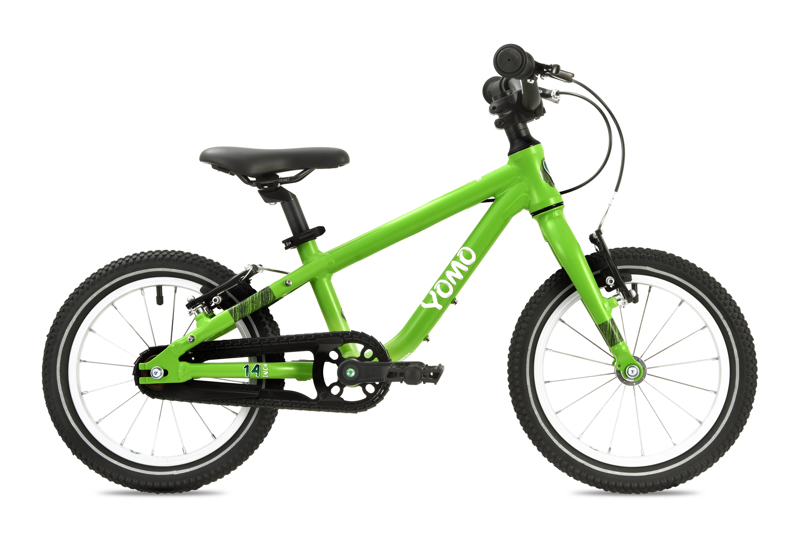 YOMO 14 premium lightweight kids bike  Green